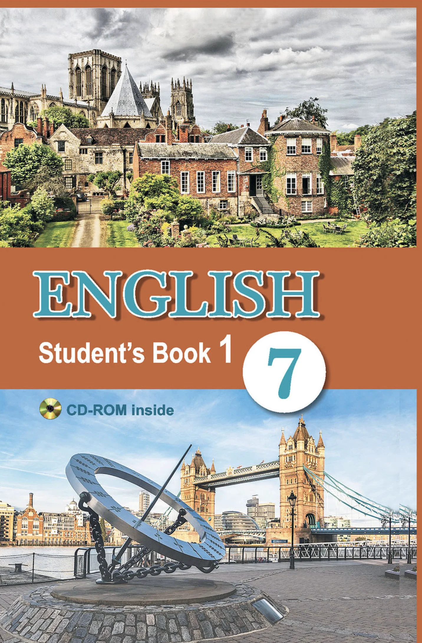 Английский язык (english), 7 класс Учебник (Student's book), авторы: Демченко Наталья Валентиновна, Севрюкова Татьяна Юрьевна, Юхнель Наталья Валентиновна, Наумова Елена Георгиевна, Манешина А В, Маслёнченко Н А, издательство Вышэйшая школа, Минск, 2019, оранжевого цвета, часть 1